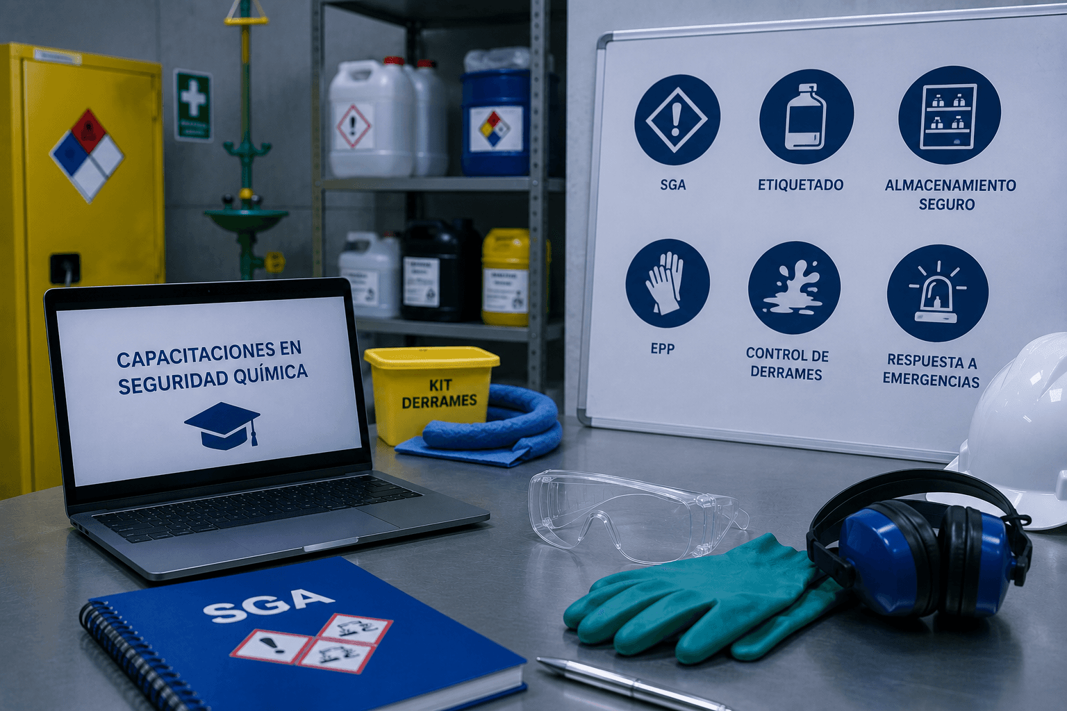 Capacitaciones en Seguridad Química